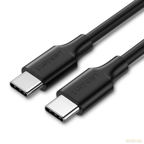 Ugreen kabel USB Typ C do ładowania i transferu danych 3A 1,5m czarny (US286)