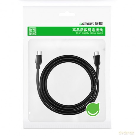 Ugreen kabel USB Typ C do ładowania i transferu danych 3A 1m czarny (US286)