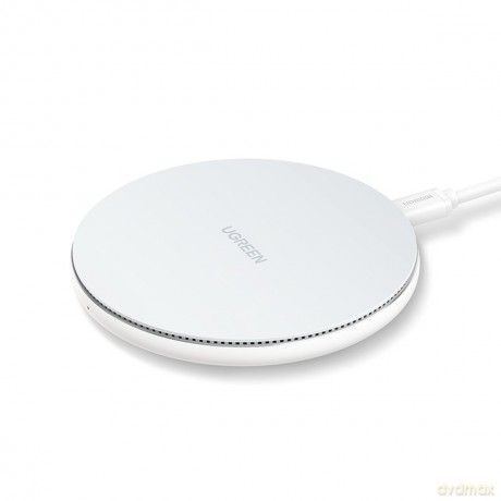 Ugreen ładowarka bezprzewodowa 15W Qi biały (CD191 40122)