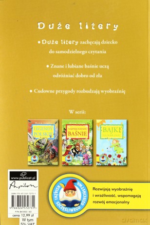 Cudowne Baśnie Duże Litery [KSIĄŻKA]