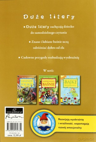 Cudowne Baśnie Duże Litery [KSIĄŻKA]