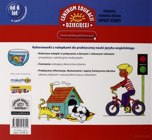 Język Angielski Dla Dzieci 106 Nalepek [KSIĄŻKA]