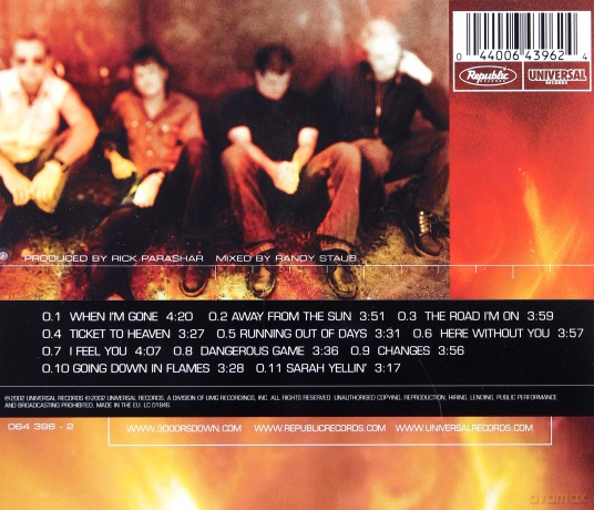 3 Doors Down: Away From The Sun [CD]
