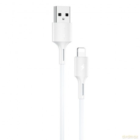 WK Design YouPin kabel przewód USB - Lightning 3A Power Delivery 1m biały (WDC-136i)