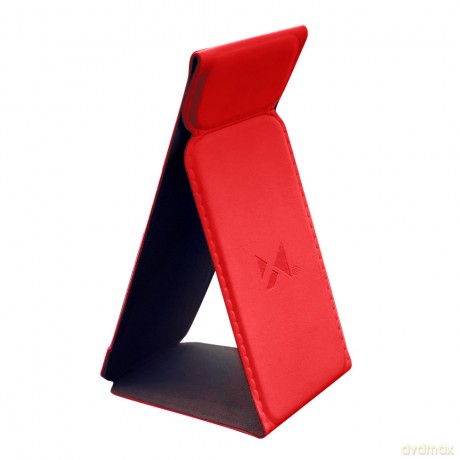 Wozinsky Grip Stand samoprzylepny uchwyt podstawka czerwony (WGS-01R)