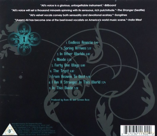 Azam Ali: Elysium For The Brave (digipack) [CD]