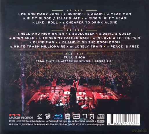 Black Stone Cherry: Live From The Royal Albert Hall Y'All [Blu-Ray]+[2CD]