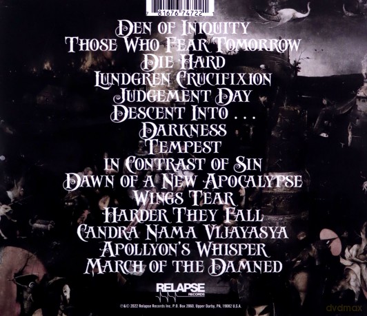 Integrity: Those Who Fear Tomorrow [CD]