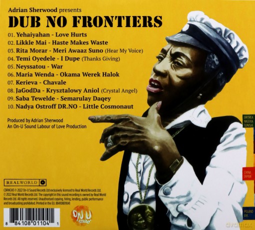 Adrian Sherwood Presents: Dub No Frontiers [CD]
