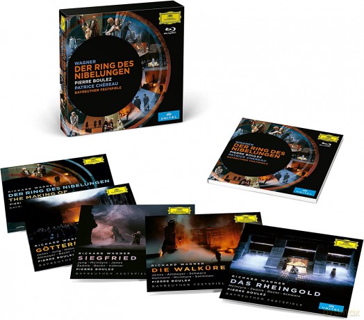 Pierre Boulez: Wagner: Legendary Centenary Wagner Ring [Blu-Ray]+[5CD]