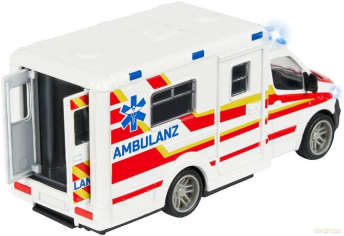 Ambulans Mercedes-Benz 12,5 cm Majorette Grand