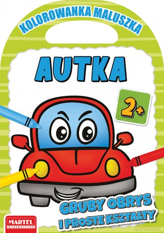 Autka. Kolorowanka maluszka - Hubert Włodarczyk [KSIĄŻKA]