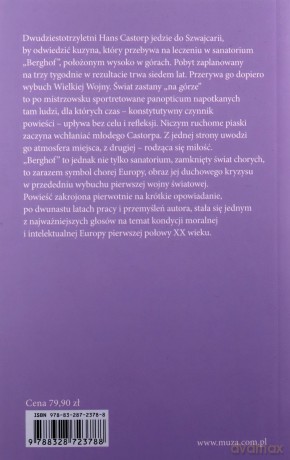 Czarodziejska góra - Thomas Mann [KSIĄŻKA]