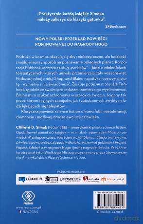 Czas jest najprostszą rzeczą - Clifford D. Simak [KSIĄŻKA]