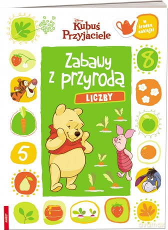 Disney Kubuś i przyjaciele Zabawy z przyrodą Liczby ZP-9101 [KSIĄŻKA]