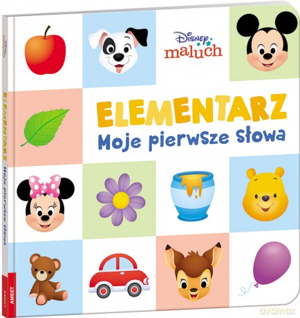 Disney maluch Elementarz Moje pierwsze słowa WOR-9201 [KSIĄŻKA]