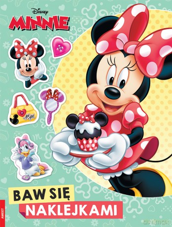 Disney Minnie Baw się naklejkami STJ-9109 [KSIĄŻKA]