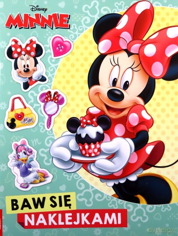 Disney Minnie Baw się naklejkami STJ-9109 [KSIĄŻKA]
