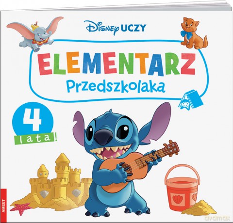 Disney uczy classic Elementarz przedszkolaka 4 lat UEP-9305 [KSIĄŻKA]