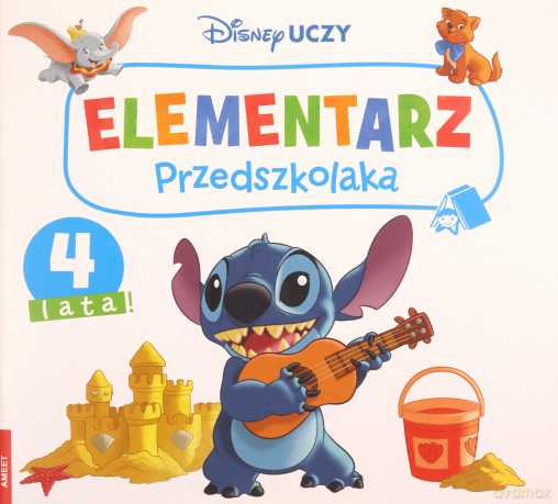 Disney uczy classic Elementarz przedszkolaka 4 lat UEP-9305 [KSIĄŻKA]