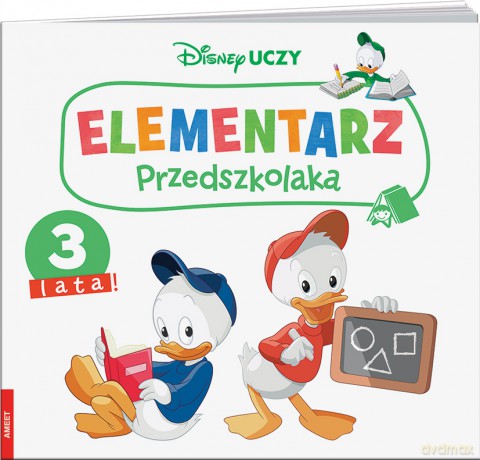 Disney uczy miki i przyjaciele Elementarz przedszkolaka 3 lata UEP-9304 [KSIĄŻKA]