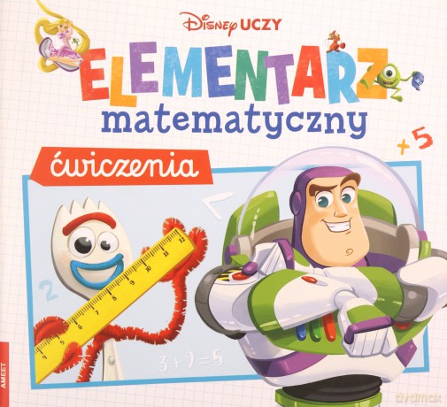 Disney uczy mix Elementarz matematyczny Ćwiczenia UMC-9301 [KSIĄŻKA]