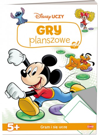 Disney uczy mix Gry planszowe UBG-9302 [KSIĄŻKA]