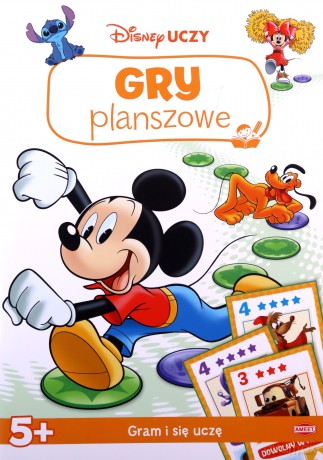 Disney uczy mix Gry planszowe UBG-9302 [KSIĄŻKA]