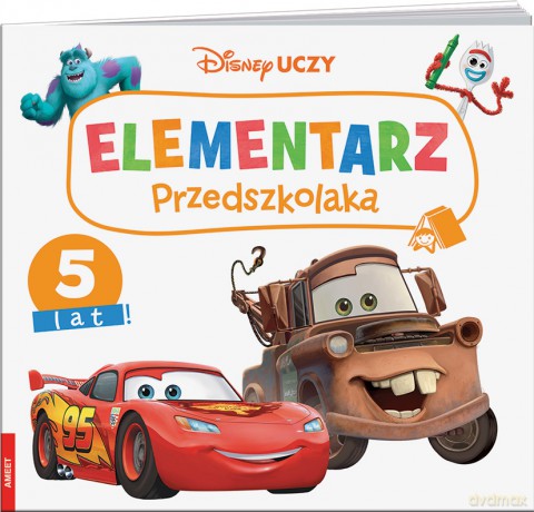 Disney uczy mix. Elementarz przedszkolaka 5 lat UEP-9306 [KSIĄŻKA]