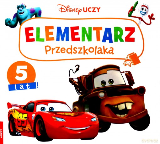Disney uczy mix. Elementarz przedszkolaka 5 lat UEP-9306 [KSIĄŻKA]
