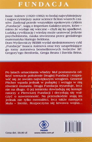 Druga Fundacja. Fundacja (Tom 8) - Isaac Asimov [KSIĄŻKA]