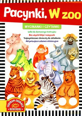Pacynki W Zoo Wycinanki I Czytanki [KSIĄŻKA]