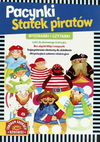 Pacynki Statek Piratów Wycinaki I Czytanki [KSIĄŻKA]