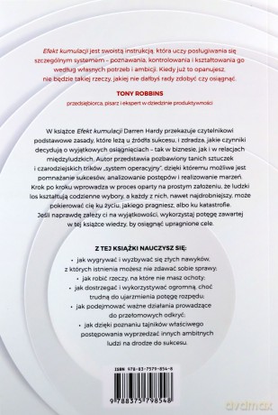 Efekt kumulacji. Droga do spełnionego i dostatniego życia - Darren Hardy [KSIĄŻKA]