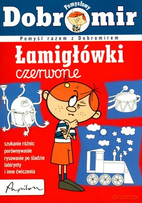 Pomysłowy Dobromir Łamigłówki Czerwone [KSIĄŻKA]