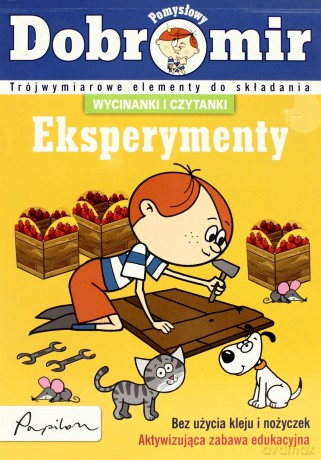 Pomysłowy Dobromir Eksperymenty Wycinanki I Czytanki [KSIĄŻKA]