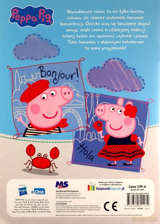 Gotowi na wyprawę. Odszukaj różnice. Świnka Peppa [KSIĄŻKA]