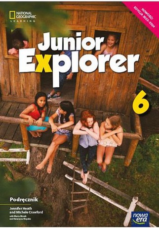 Język angielski Junior Explorer podręcznik dla klasy 6 szkoły podstawowej EDYCJA 2022-2024 70472 - Jennifer Heath-Kalligeraki, Marta Mrozik, Jolanta Sochaczewska-Kuleta [KSIĄŻKA]