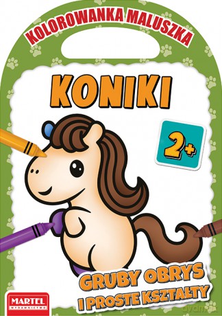 Koniki. Kolorowanka maluszka - Hubert Włodarczyk [KSIĄŻKA]