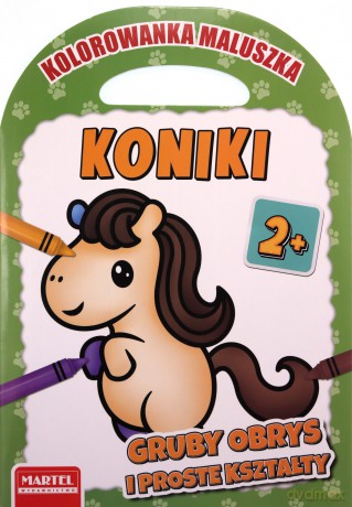 Koniki. Kolorowanka maluszka - Hubert Włodarczyk [KSIĄŻKA]