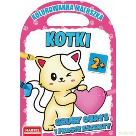 Kotki. Kolorowanka maluszka - Hubert Włodarczyk [KSIĄŻKA]