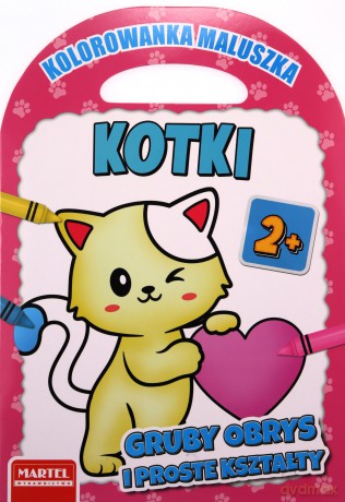 Kotki. Kolorowanka maluszka - Hubert Włodarczyk [KSIĄŻKA]