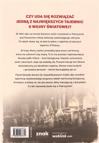 Laboratorium zagłady. Mroczny sekret klasztoru urszulanek - Paweł Głuszek [KSIĄŻKA]