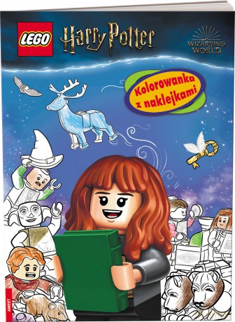 Lego Harry Potter Kolorowanka z naklejkami NA-6402 [KSIĄŻKA]