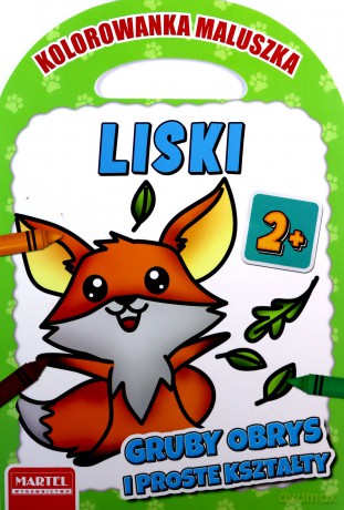 Liski. Kolorowanka maluszka - Hubert Włodarczyk [KSIĄŻKA]