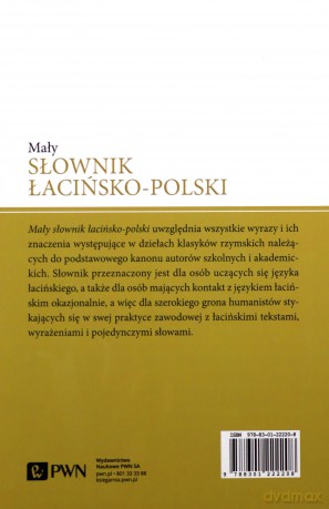 Mały słownik łacińsko-polski - Józef Korpanty [KSIĄŻKA]