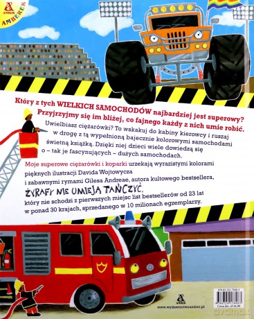 Moje superowe ciężarówki i koparki - Giles Andreae, Guy Parker-Rees [KSIĄŻKA]