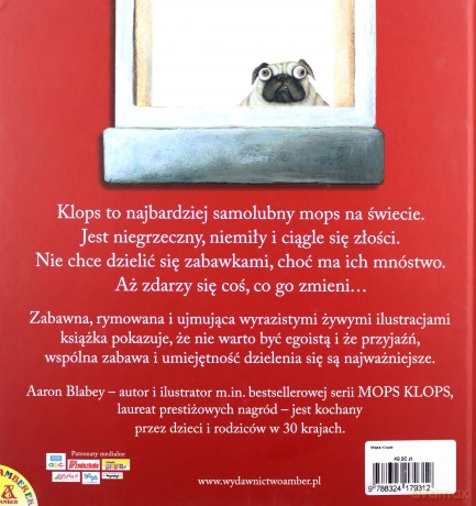 Mops Klops - Aaron Blabey [KSIĄŻKA]