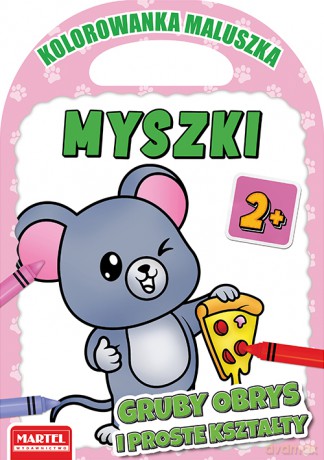 Myszki. Kolorowanka maluszka - Hubert Włodarczyk [KSIĄŻKA]