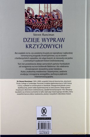 Dzieje Wypraw Krzyżowych Tom 1/2/3 (twarda) - Steve Runciman [KSIĄŻKA]